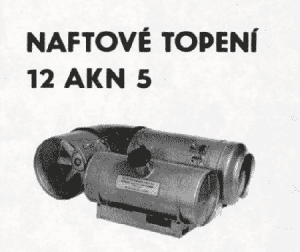 Naftové topení 12 AKN 5 