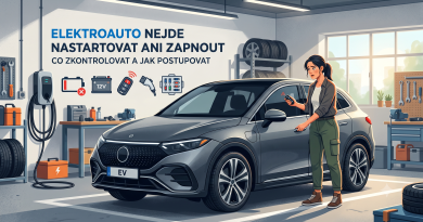 Elektroauto nejde nastartovat ani zapnout: Co zkontrolovat a jak postupovat